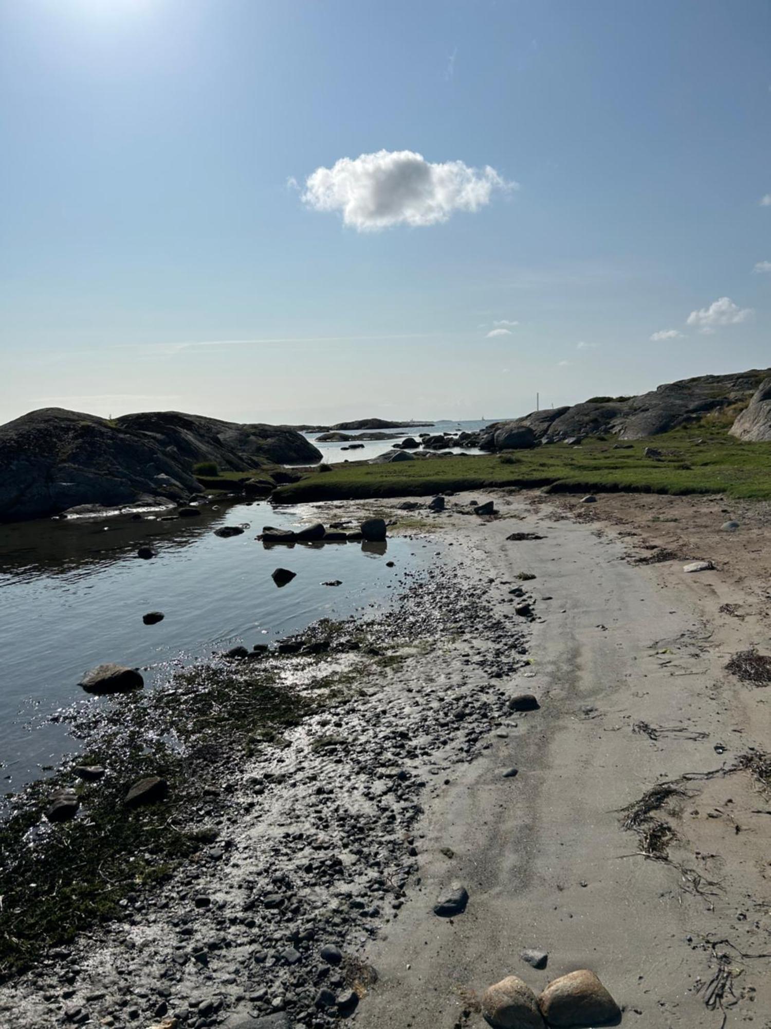 Mycket Trevlig Stuga Pa Braennoe Med Havsutsikt Branno Exterior photo